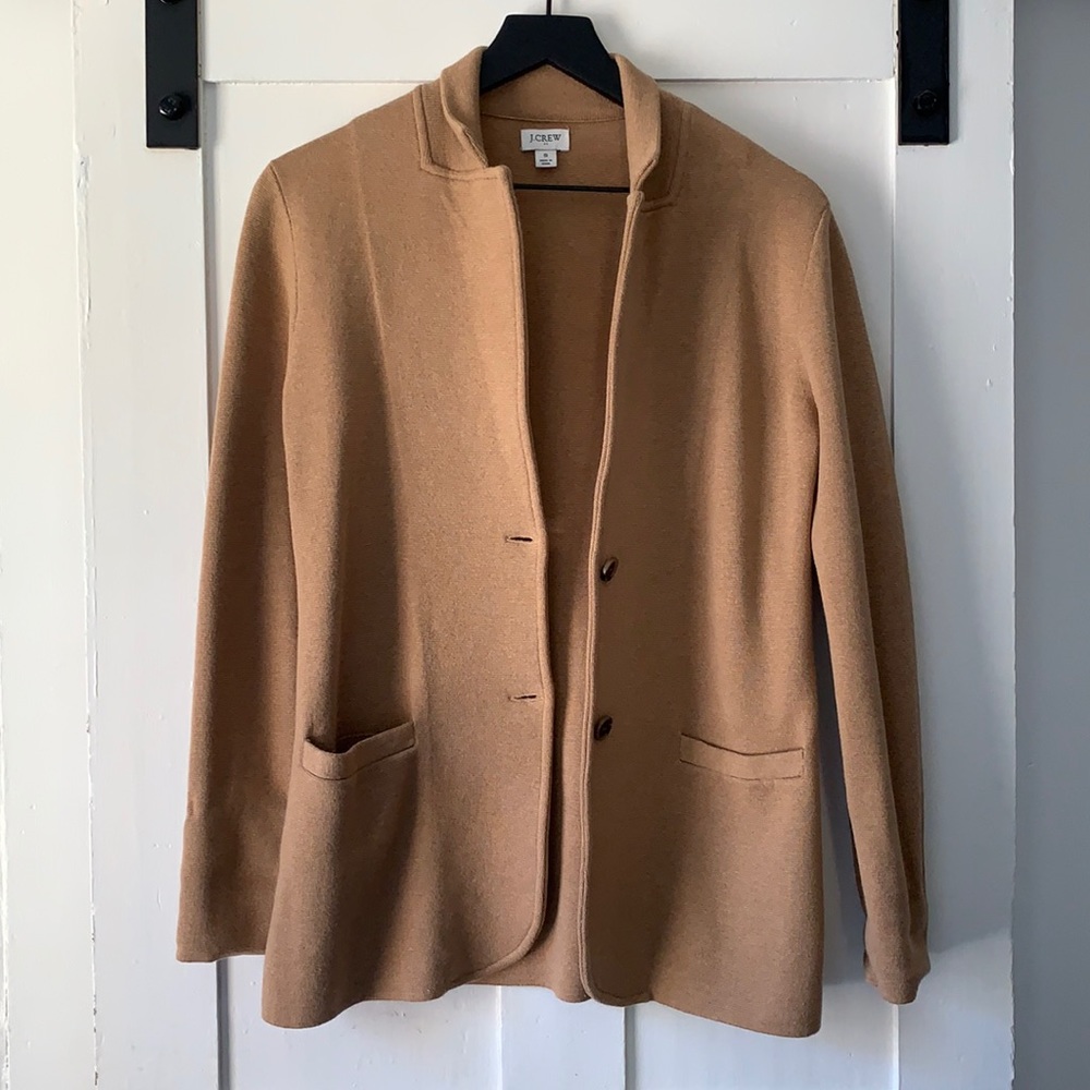 J Crew Sweater Blazer
